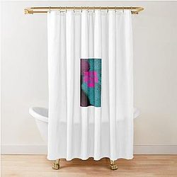 Glass Animals - Black Mambo Shower Curtain
