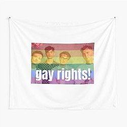 Gay Rights Glass Animals Tapestry