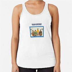 Blue Glass Animals Tank Top