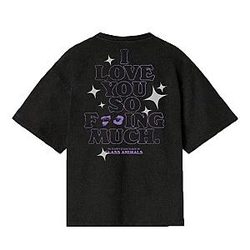 I love you so f***ing much in purple Glass Animals T-Shirts