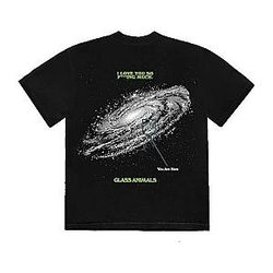 You Are Here in Black Glass Animals T-Shirts