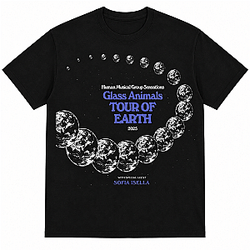 Tour Of Earth LA1308 Glass Animals T-Shirts