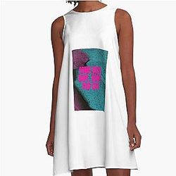 Glass Animals Hazy A-Line Dress
