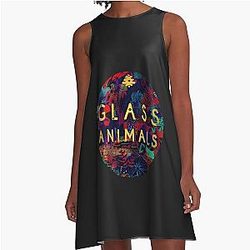 Glass A-Line Dress