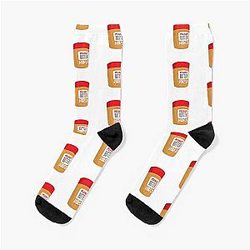 Peanut Butter Vibes Glass Animals Socks