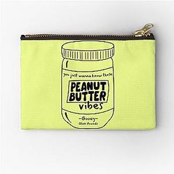 Glass Animals Zaba Peanut Butter Vibes Zipper Pouch