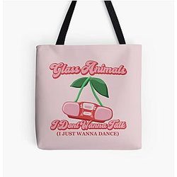 Glass Animals Just Want to Dance All Over Print Tote Bag