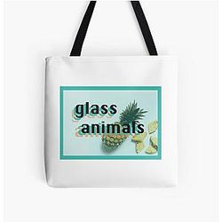 Glass Animals Pineapple Art All Over Print Tote Bag