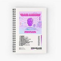 Glass Animals Dreamland Notebook