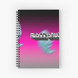 Glass Animals by Hi-Fi Jones Spiral Notebook