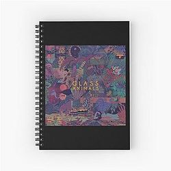 Glass Animals Zaba Spiral Notebook