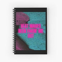 Glass Animals Heat Waves Spiral Note Book