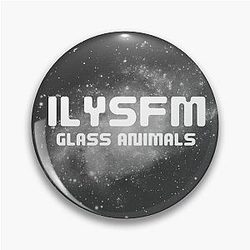 Glass Animals ILYSB Tour 2024 Graphic Band T-Shirt Pin