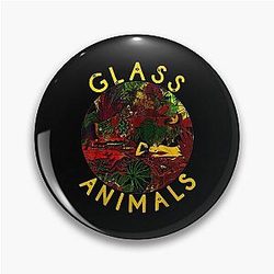 Glass Animals Fitted Pin