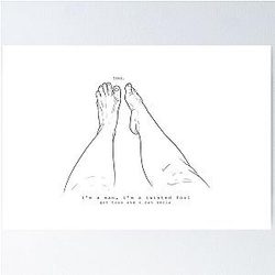 toes Glass Animals Poster