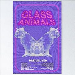 GLASS ANIMALS DREAMLAND POSTER