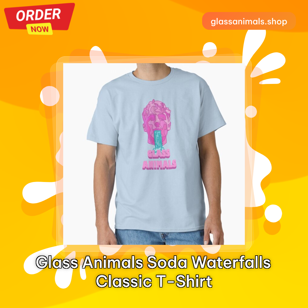 Glass Animals Soda Waterfalls Classic T-Shirt