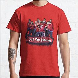 Don't Stop Believing || Glee Classic T-Shirt RB2403