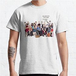 Glee characters Classic T-Shirt RB2403