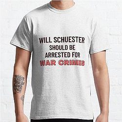Glee Meme | Funny Glee Quote | Will Schuester Should be Arrested for War Crimes Classic T-Shirt RB2403