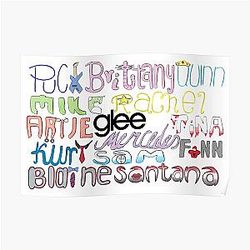 Glee Large Poster RB2403