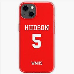 Glee Casi - Finn Hudson Calcio Jersey (Home) iPhone Soft Case RB2403