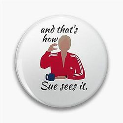 Glee Pins - e così Sue lo vede, Glee Adesivo Pin RB2403