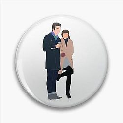 Glee Pins - Kurt and Rachel <3 Pin RB2403
