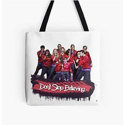Glee Bags - Don't Stop Believing || Glee All Over Print Tote Bag RB2403