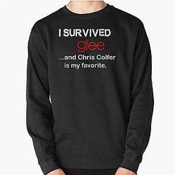 I survived Glee...and Chris Colfer is my favorite. Pullover Sweatshirt RB2403