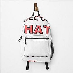 Glee Backpacks - Will Schuester, I Hate You | Glee Meme | Funny Glee Quote | Sue Sylvester Quote Backpack RB2403