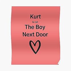 GLEE/Not the boy next door Poster RB2403
