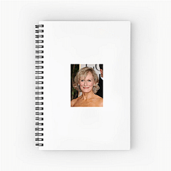 Leading Lady Glenn Close Notebook