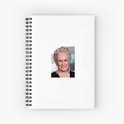 Silver Screen Goddess Glenn Close Notebook