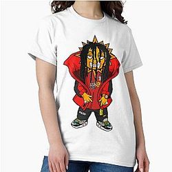 Glo Gang T-shirt - GLO GANG CHIEF KEEF FULL CHARACTER ALMIGHTY SOSA GLORYBOYZ Classic T-Shirt