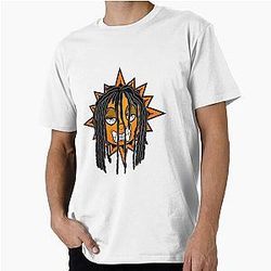 Glo Gang T-shirt _ Chief Keef Glo Gang Icon (Long Dreads) Oversized T-Shirt
