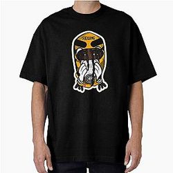 Glo Gang T-shirt _ Ski mask - Glo gang Oversized T-Shirt