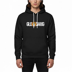 Glo Gang Hoodie Retro Hip-Hop Emblem