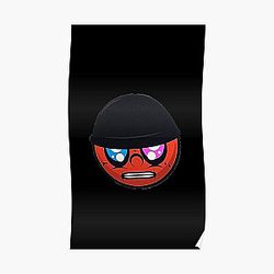 Red Glo Man (Glo Gang) Poster RB1509