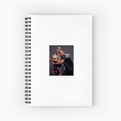 Title Holder Glover Teixeira Notebook