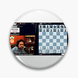 GMHikaru Content Creator GM Tee GMHikaru Pins
