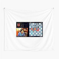 GMHikaru Unique Finger Point Motif GMHikaru Tapestries