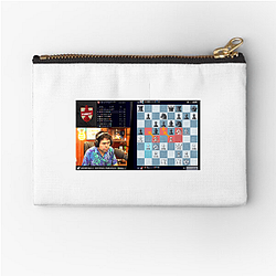 GMHikaru Unique Finger Point Motif GMHikaru Zipper Pouches