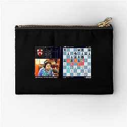 GMHikaru Unique Finger Point Motif GMHikaru Zipper Pouches