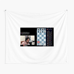 GMHikaru Perpetual Checkmate Style GMHikaru Tapestries