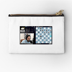 GMHikaru Flagging Master Graphic GMHikaru Zipper Pouches