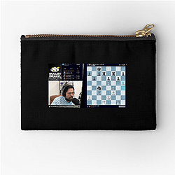 GMHikaru Flagging Master Graphic GMHikaru Zipper Pouches