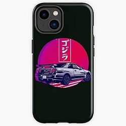 GTR R34 Gojira Sunset       iPhone Tough Case RB1509