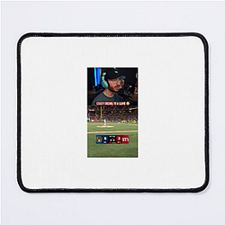 GoldGlove Unique Headset Silhouette Motif Gold Glove Mouse Pads