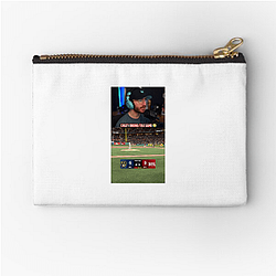 GoldGlove Unique Headset Silhouette Motif Gold Glove Zipper Pouches